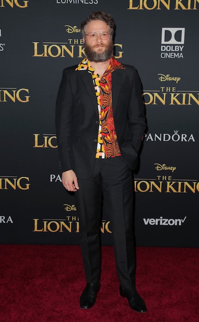 Seth Rogen, The Lion King Premiere, Red Carpet Fashion